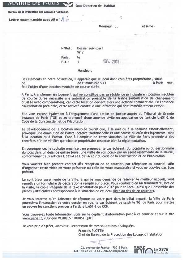 Lettre type demande de sous location local commercial